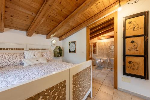 Koupelna v ubytování Agriturismo Borghetto la radice