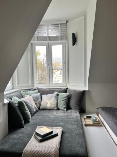 Posezení v ubytování ELA - Elegant Apartment