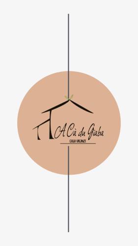 a circle sign with the text let on the bride on it at A Ca du Giaba in Cisano sul Neva