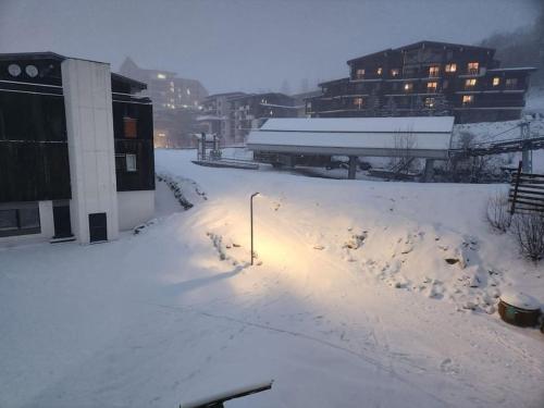 studio ski aux pieds avec parking couvert