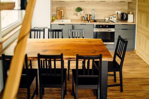 Dapur atau dapur kecil di Dom Piekarza Siedlisko Rogówko