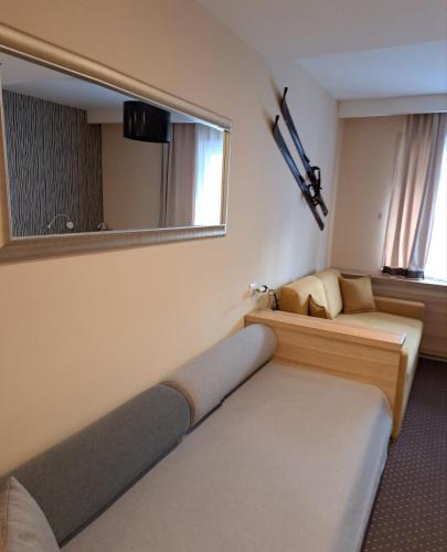 Posezení v ubytování GALA Kop Apartman