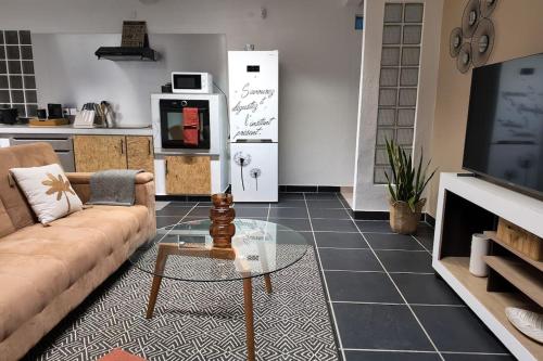 T3 meublé avec parking et jardin