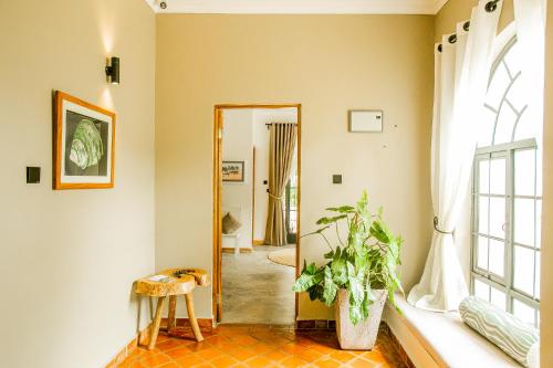 Ένα μπάνιο στο Treetops Villa