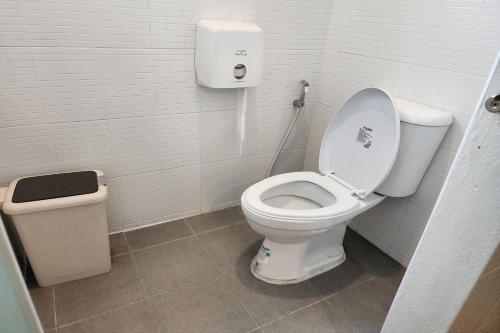 Koupelna v ubytování Ease Hostel