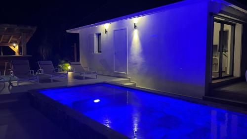 Πισίνα στο ή κοντά στο Villa prestigieuse avec vue spectaculaire sur l Anse Marcel