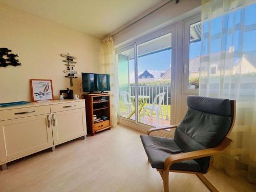 Appartement confortable 2 pièces avec balcon et parking à Quiberon - FR-1-478-304