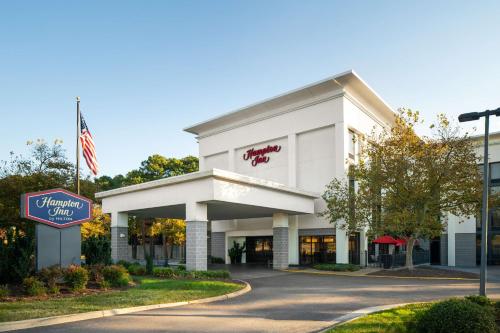 a rendering of the front of a hotel at Hampton Inn Norfolk/Virginia Beach in Virginia Beach