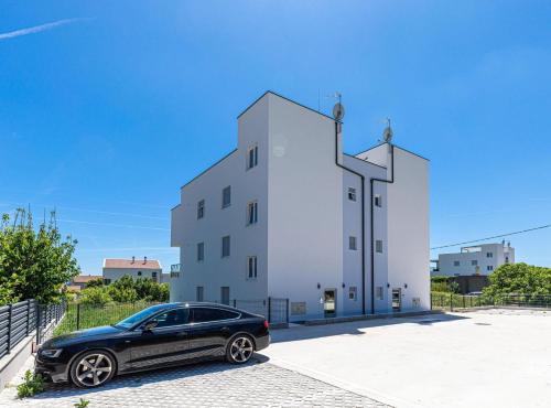 Elegant Kastel Novi Apartment with Sea View Balcony