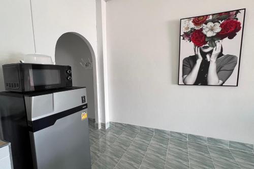 Η κουζίνα ή μικρή κουζίνα στο Kuan Ma Praw Villa 2