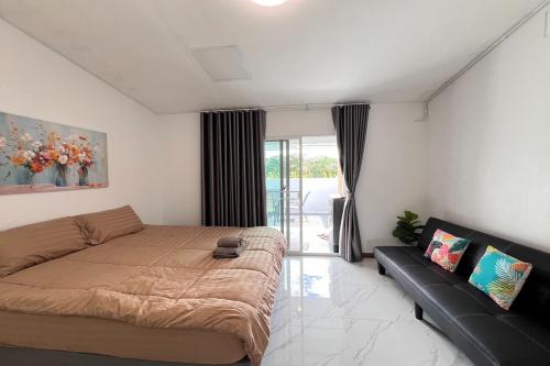 Χώρος καθιστικού στο Kuan Ma Praw Villa 2