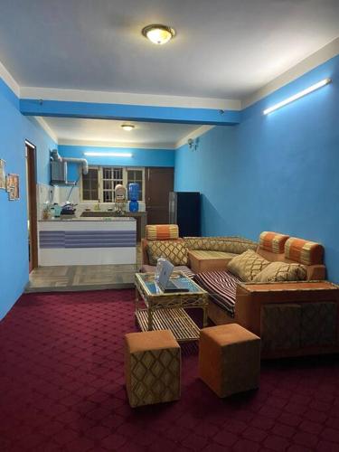 Posezení v ubytování 3bhk perfect for a family