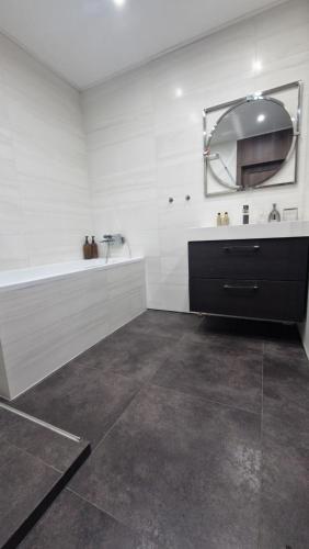 Kuchyň nebo kuchyňský kout v ubytování Residence MI