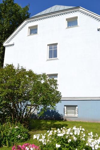 Κήπος έξω από το Aasa Apartments