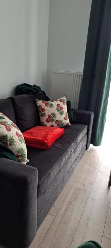 Ein Sitzbereich in der Unterkunft Apartament ROYAL