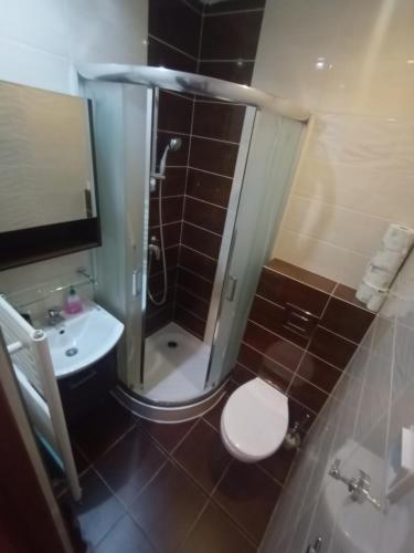 Kúpeľňa v ubytovaní Apartmán u Fera - Jasná