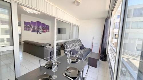 Appartement idéal pour famille vue sur la piscine 4GB217