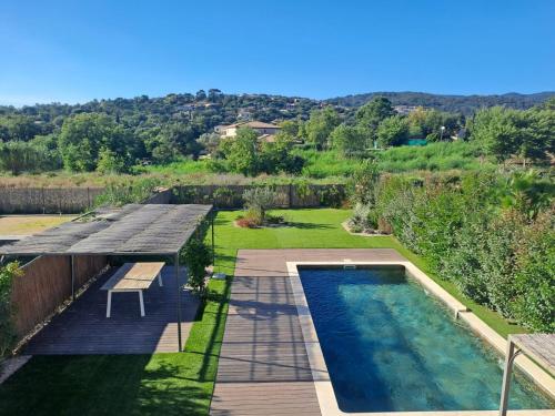Gridelaide26 - Les jardins d'Adelaïde - Grimaud - Golfe de Saint-Tropez - Villa avec piscine privée proche de la mer