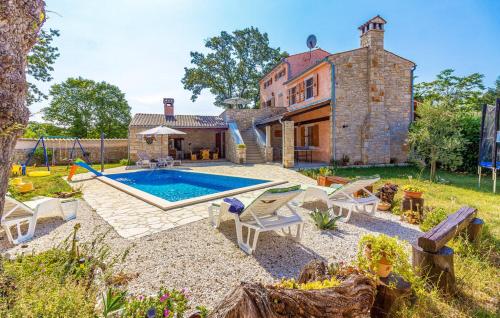 Villa Boduleri for 9 people in Central Istria with private pool & children playground