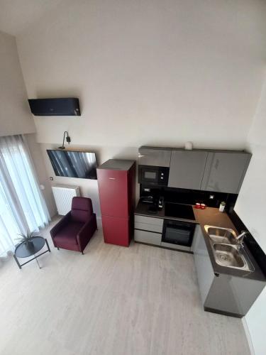 Η κουζίνα ή μικρή κουζίνα στο AAA Luxury Residences