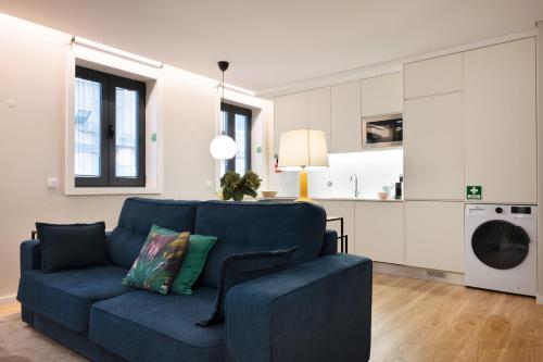 Nhà bếp/bếp nhỏ tại Palmeiras Apartment, by Bolhão Residences