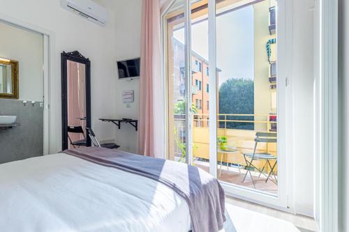 Postel nebo postele na pokoji v ubytování In Fiera - Casa Frency