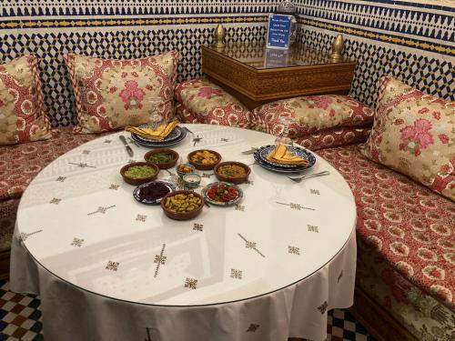 Comida en el riad o alrededores