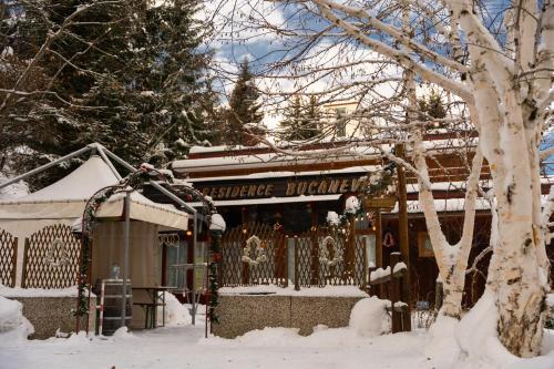 Residence Bucaneve durante el invierno