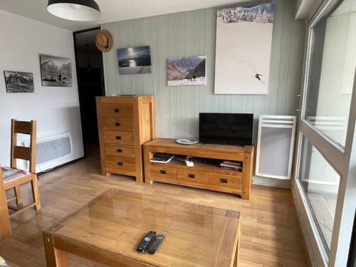 Appartement chaleureux 6 pers. au pied des pistes avec balcon