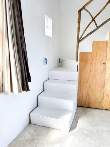Χώρος καθιστικού στο Loft con hermosa vista, terraza y wifi Starlink!