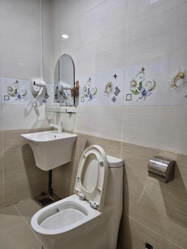 Koupelna v ubytování Thanh Tâm Hotel