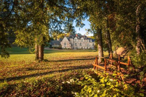 Zahrada ubytování Domaine de la Commanderie de Ballan