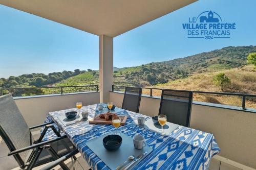 Appartement T4 Neuf, hyper calme, vue superbe sur mer & vignes, clim