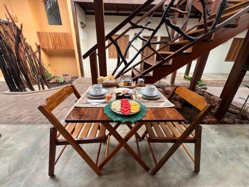 Mad på bed and breakfast-stedet eller i nærheden