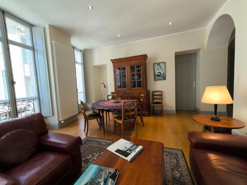 Posezení v ubytování Spacieux-6 pers-bien équipé-quartier du château