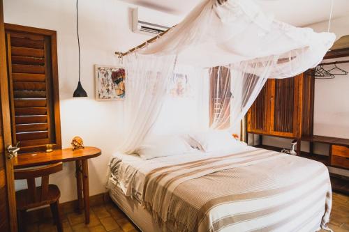 Postel nebo postele na pokoji v ubytování Baleias home