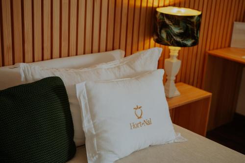 Hotel Boutique Hort de Nalにあるベッド