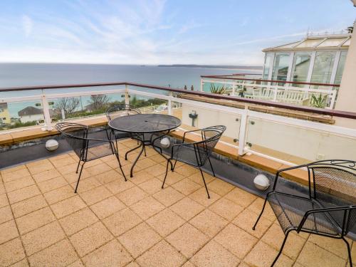 Balkón nebo terasa v ubytování Sea View