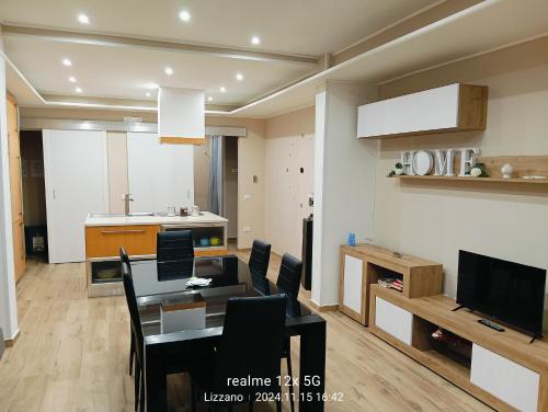 Dapur atau dapur kecil di Bed & Relax