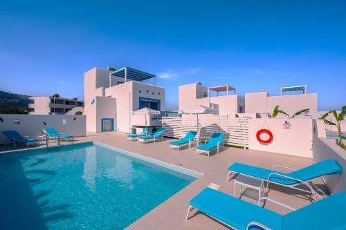 XENOS Villa 5 with a private pool near the sea