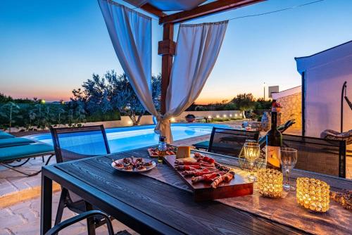 MY DALMATIA - Villa Elia with private pool and panoramic sea view