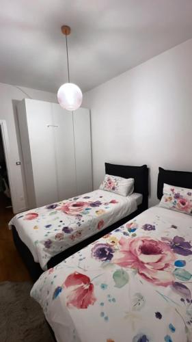 Giuggiola Apartmentにあるベッド