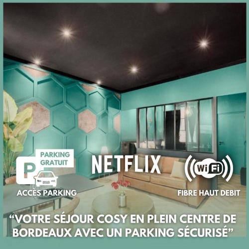 Central 1-Bedroom Apartment with Parking, Netflix and High-Speed Wi-Fi