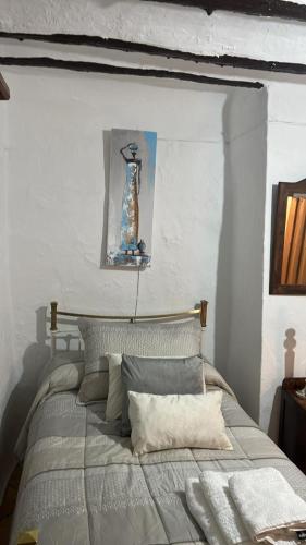 Postel nebo postele na pokoji v ubytování Casa Rufino