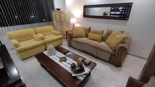 Гостиная зона в Amplio y Hermoso Apartamento