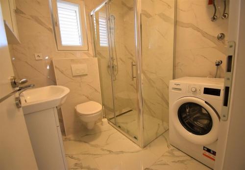 Kúpeľňa v ubytovaní House Branka