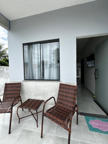 Χώρος καθιστικού στο Casa Juza Saquarema