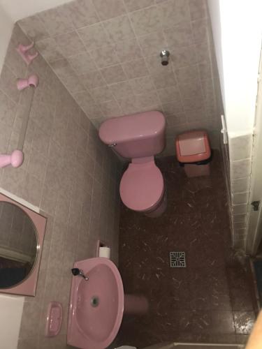 Koupelna v ubytování Monoambiente Alojamiento Central
