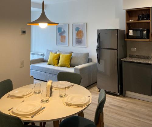 Køkken eller tekøkken på Departamento Villa Mercedes San Luis FUCO 2 con Cochera