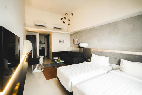 Cama o camas de una habitación en PULANG ke UTTARA